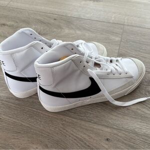 Nike Classic White and Black High-Tops